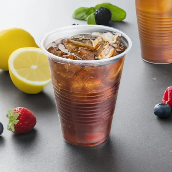 200 ml-es átlátszó műanyag pohár