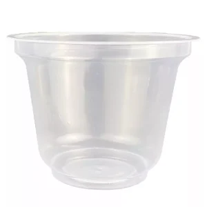 Műanyag átlátszó kehely 250 ml elviteles doboz