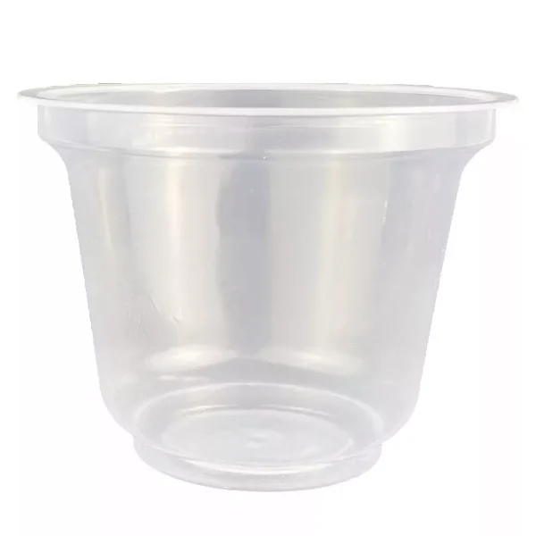 Műanyag átlátszó kehely 250 ml elviteles doboz