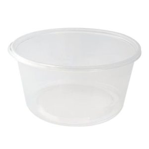 Kerektál natúr színben 250 ml desszerteknek, salátáknak, leveseknek. Elvitelre vagy házhozszállításra