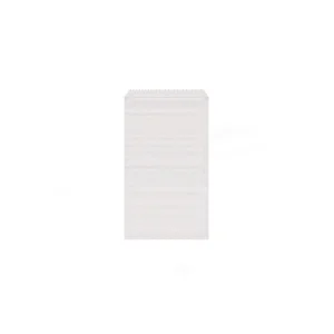 Aprócikk zacskó, fehér papírtasak kisebb termékekhez