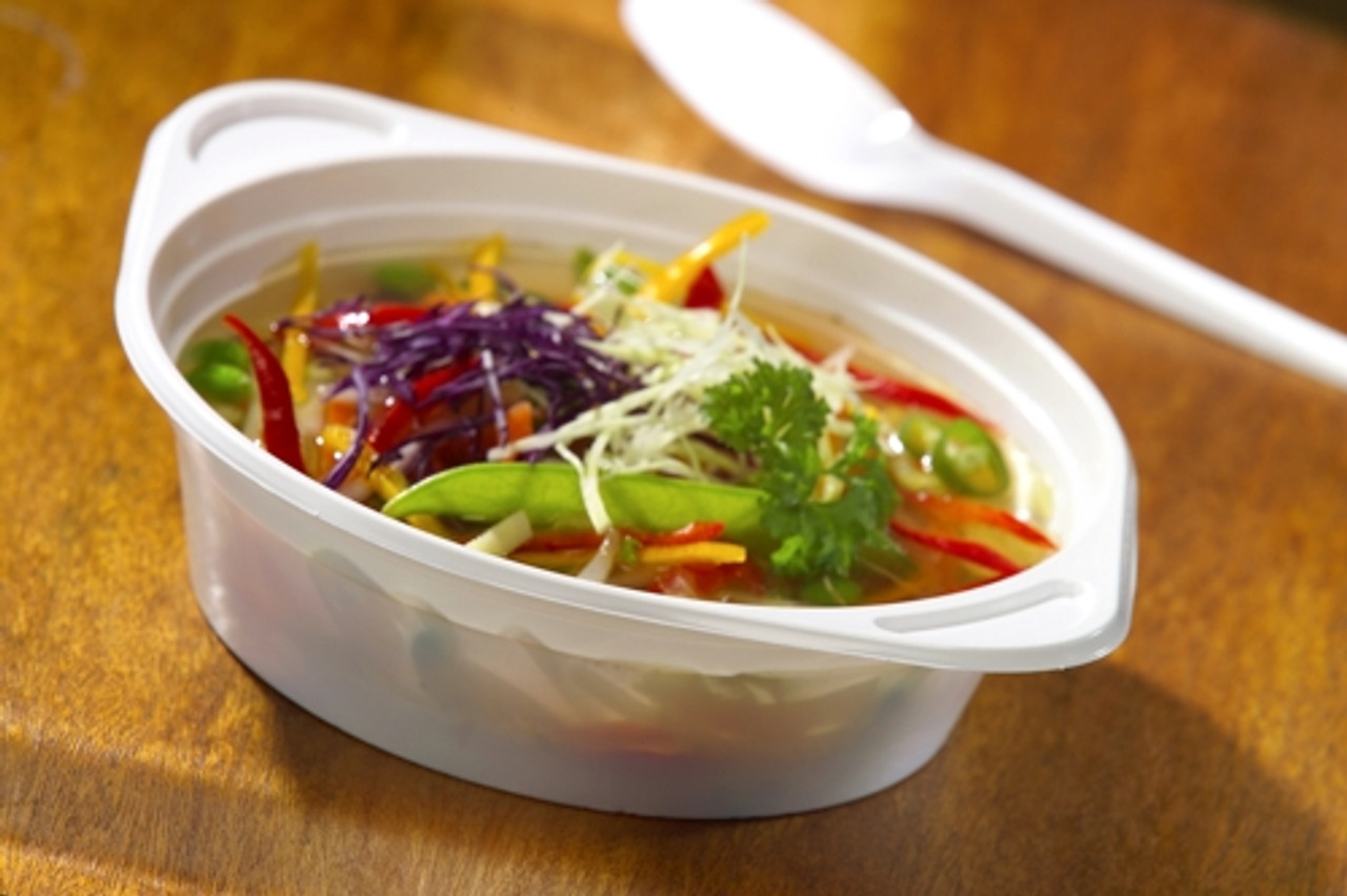 500 ml füles gulyástál, fehér, levesek, pörköltek, egytál ételek számára, hőálló és fogantyúval ellátott