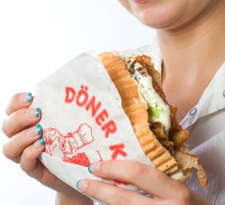 Döner, kebeb, gyros papírtasak, zacskó