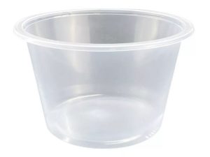 750 ml kerektál PS natúr elviteles doboz