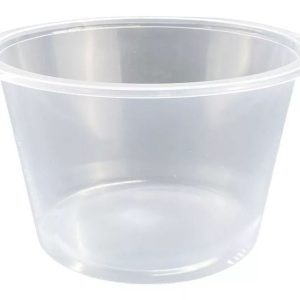 750 ml kerektál PS natúr elviteles doboz