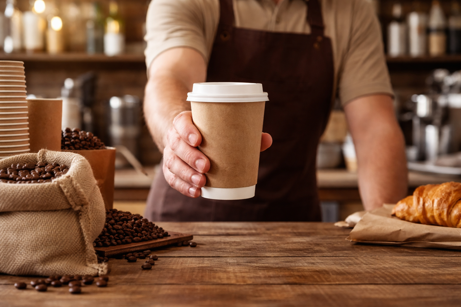 elviteles pohár kávéhoz papírpohár