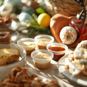 Szószos/öntetes tálkák húsvétra